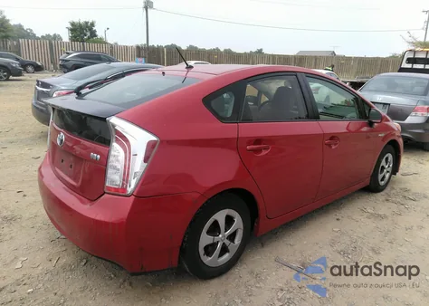 2013 Toyota Prius Two from USA, damaged, VIN JTDKN3DU9D5669739